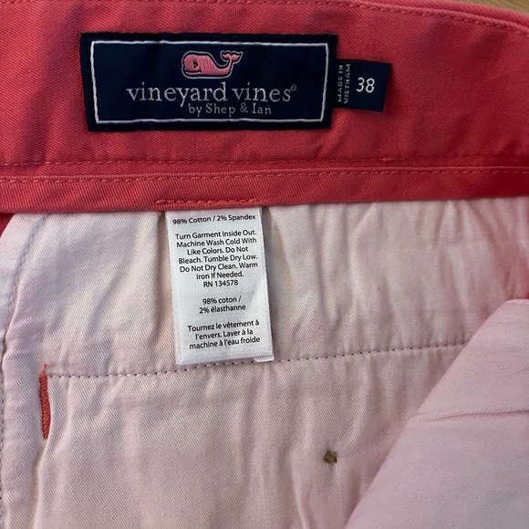 Men’s Vineyard Vines Pink Shorts - Picture 3 of 4